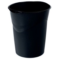 Plastový odpadkový koš Manutan Expert, objem 14 l