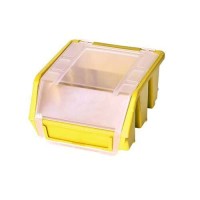 (obrázek pro) Plastový box Ergobox 1 Plus 7,5 x 11,6 x 11,2 cm, žlutý