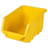 (obrázek pro) Plastový box Ecobox medium 12,5 x 15,5 x 24 cm, žlutý