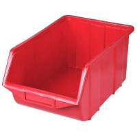 (obrázek pro) Plastový box Ecobox large 16,5 x 22 x 35 cm, červený