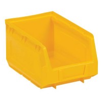 Plastový box 12,5 x 14,5 x 24 cm, žlutý - Manutan Expert