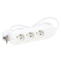 Prodlužovací kabel Manutan Expert, 3 zásuvky, 1,35 m