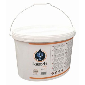 (obrázek pro) Sypký sorbent Ikasorb 1850, sorpční kapacita 10,5 l, balení kyblík 10 kg