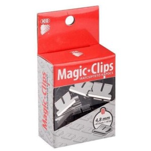 (obrázek pro) Kancelářské sponky Magic clips, 50 ks, 4,8 mm