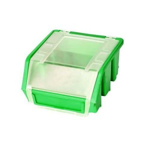 (obrázek pro) Plastový box Ergobox 1 Plus 7,5 x 11,6 x 11,2 cm, zelený