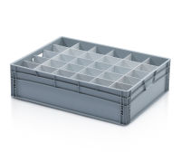 Příčka pro EURO přepravku 80x60x22 cm - krátká