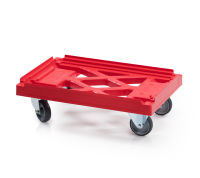 Plastový podvozek HL 2 otočná + 2 pevná kola